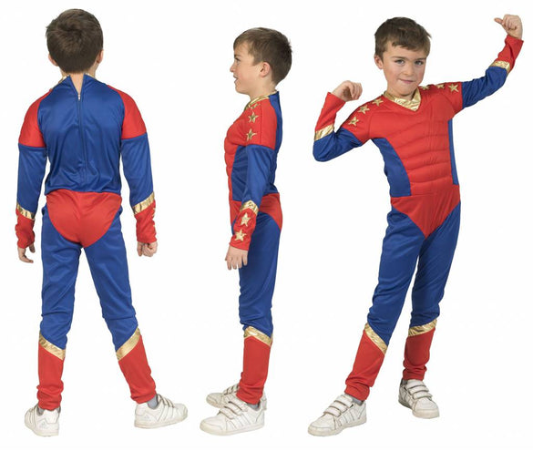 e-carnavalskleding-SYK Super Power pak Thomas jongen