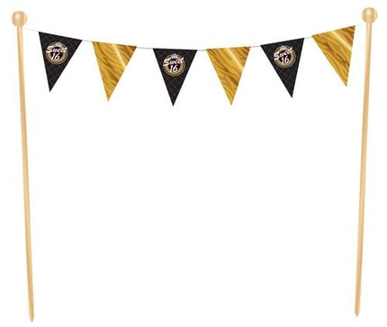 e-carnavalskleding-SYK Taart/cake decoratie sweet 16