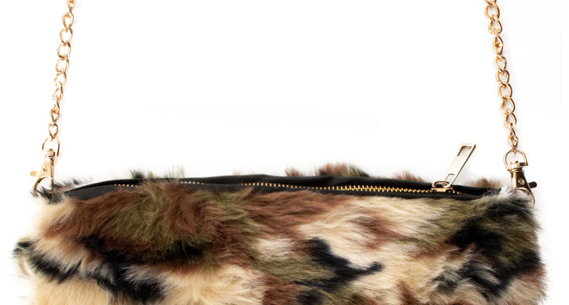 e-carnavalskleding-SYK Tas camouflage bont