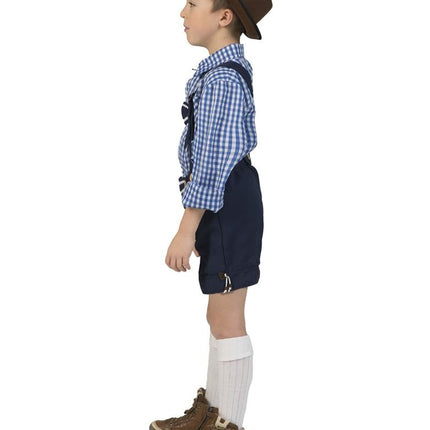 e-carnavalskleding-SYK Tiroler lederhose pak Gunter kinderen