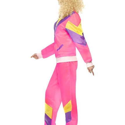 e-carnavalskleding-SYK Trainingspak Natasja 80s dames