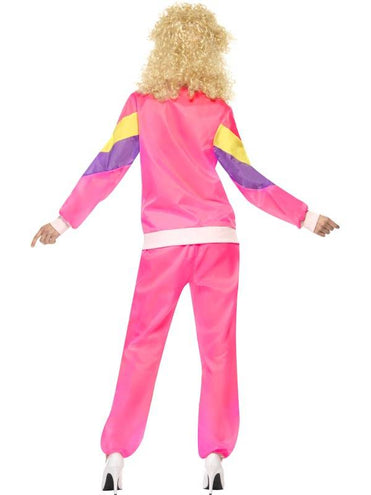 e-carnavalskleding-SYK Trainingspak Natasja 80s dames
