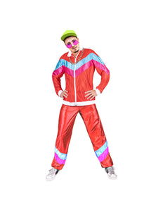 e-carnavalskleding-SYK Trainingspak Rudie rood