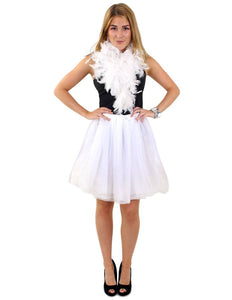 e-carnavalskleding-SYK Tule rok deluxe wit Mira dames