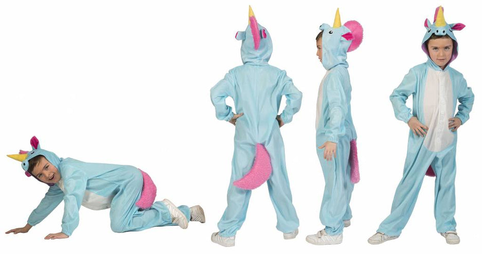 e-carnavalskleding-SYK Unicorn Blue Berry pak kind