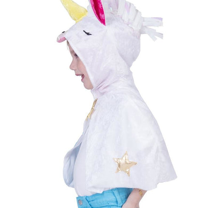 e-carnavalskleding-SYK Unicorn Regenboog cape kinderen