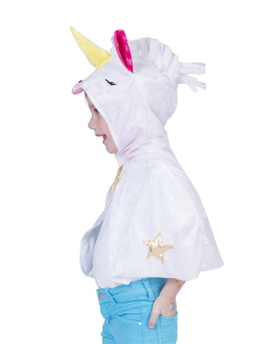 e-carnavalskleding-SYK Unicorn Regenboog cape kinderen