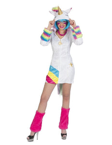e-carnavalskleding-SYK Unicorn Regenboog pak Lot dames