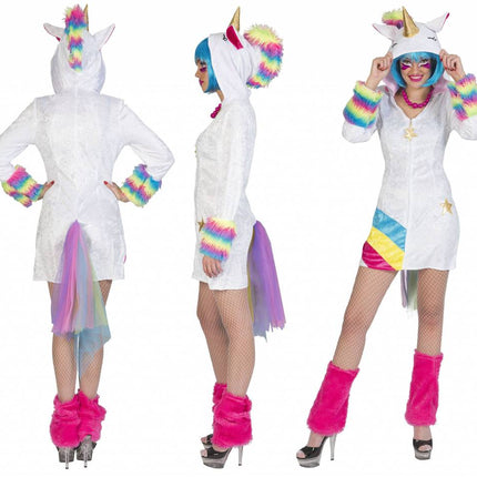 e-carnavalskleding-SYK Unicorn Regenboog pak Lot dames