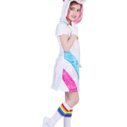 e-carnavalskleding-SYK Unicorn Twinkle Light pakje meisje