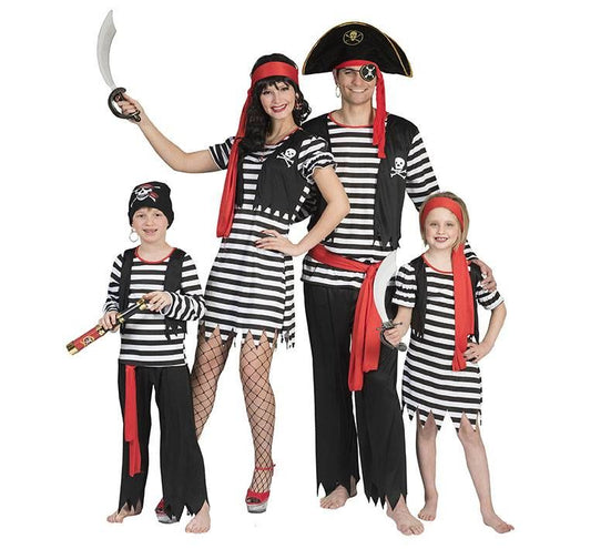 e-carnavalskleding-SYK Verkleedpakje piraten jurkje Pad