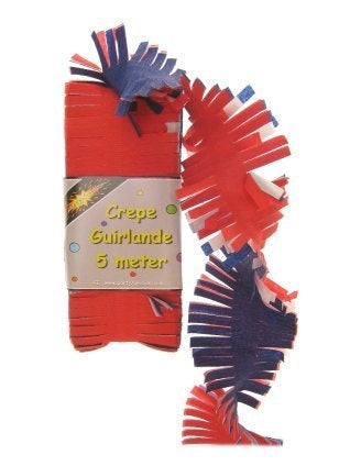 e-carnavalskleding-SYK Versierslingers kleur: Rood/wit/blauw