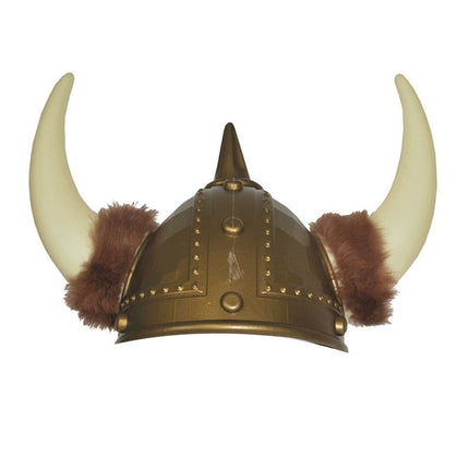 e-carnavalskleding-SYK Viking helm Alana met hoorns