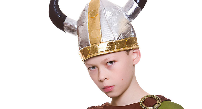 e-carnavalskleding-SYK Viking helm Jasper kinderen