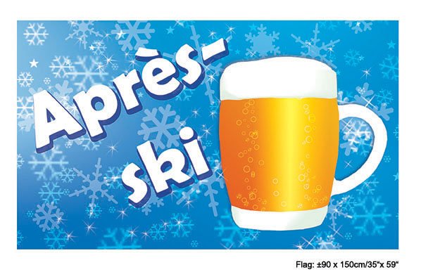 e-carnavalskleding-SYK Vlag Après-Ski