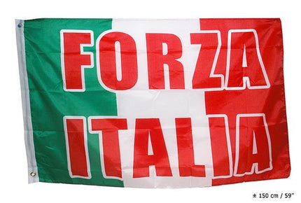 e-carnavalskleding-SYK Vlag Forza Italia