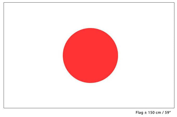 e-carnavalskleding-SYK Vlag Japan