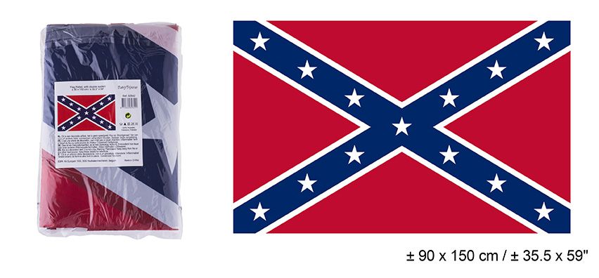 e-carnavalskleding-SYK Vlag rebel