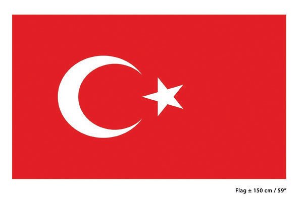 e-carnavalskleding-SYK Vlag Turkije