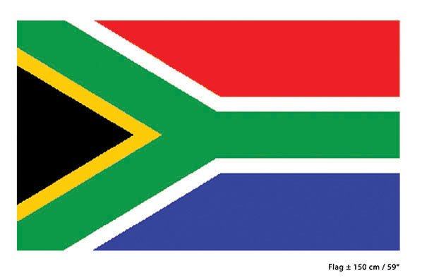 e-carnavalskleding-SYK Vlag Zuid Afrika