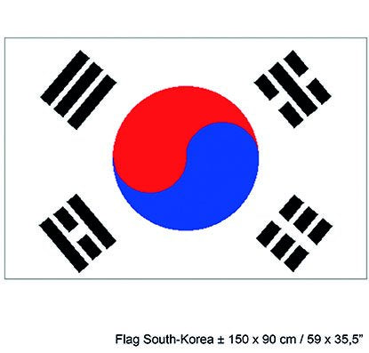 e-carnavalskleding-SYK Vlag Zuid Korea