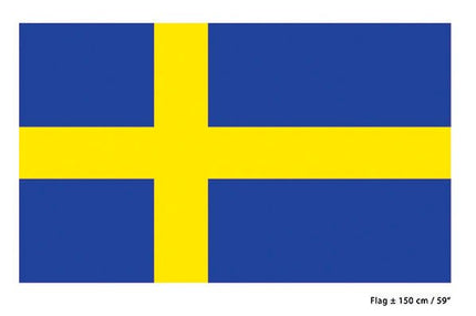 e-carnavalskleding-SYK Vlag Zweden