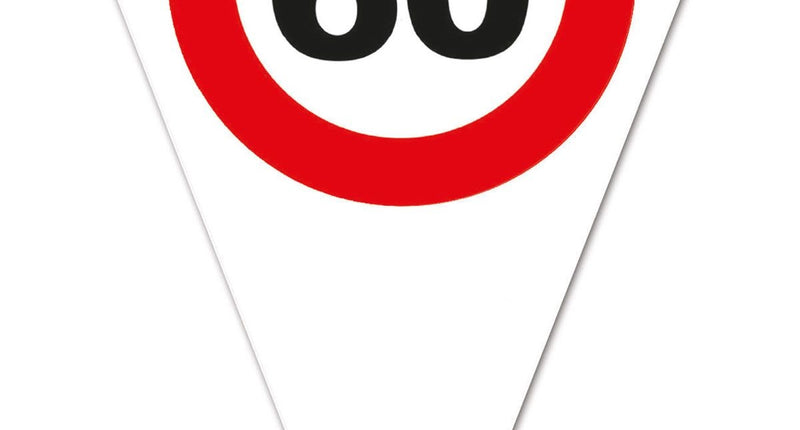 e-carnavalskleding-SYK Vlaggenlijn 60 jaar verkeersborden