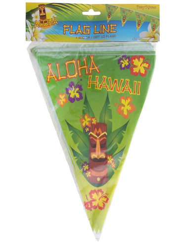 e-carnavalskleding-SYK Vlaggenlijn Aloha Hawaii 5mtr