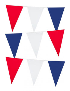 e-carnavalskleding-SYK Vlaggenlijn rood/wit/blauw  10  meter