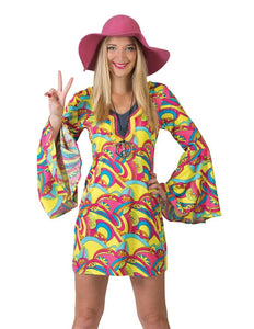 e-carnavalskleding-SYK Vlot Hippie jurkje Hannah