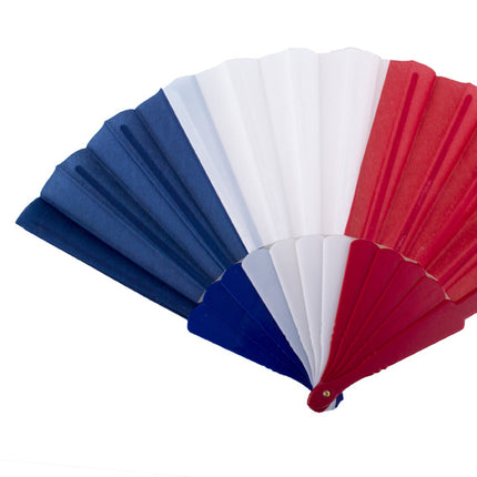 e-carnavalskleding-SYK Waaier rood wit blauw