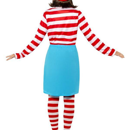 e-carnavalskleding-SYK Where's Wally? Wenda kostuum dames