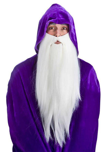 e-carnavalskleding-SYK Witte extra lange baard
