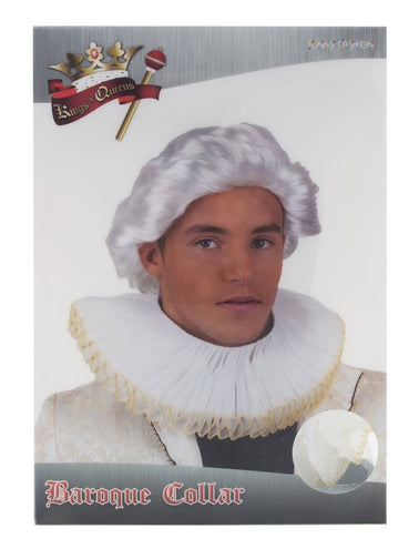 e-carnavalskleding-SYK Witte kraag barok