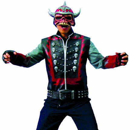 e-carnavalskleding-SYK Zombie biker kostuum punk