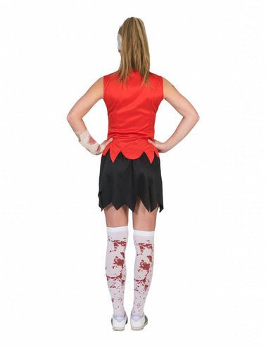 e-carnavalskleding-SYK Zombie cheerleader dames pak