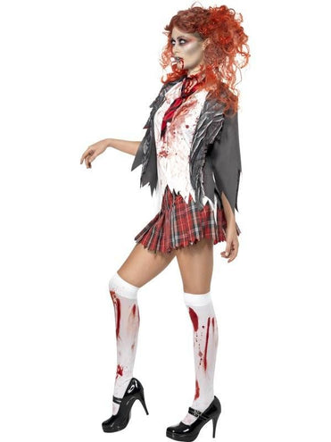 e-carnavalskleding-SYK Zombie schoolmeisje kostuum