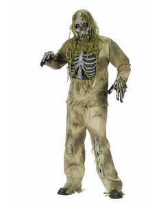 e-carnavalskleding-SYK Zombie skelet pak deluxe