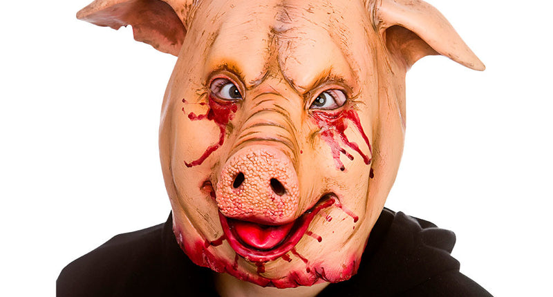 e-carnavalskleding-SYK Zombie varken masker latex