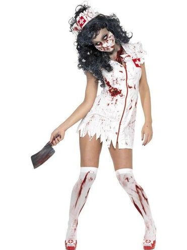 e-carnavalskleding-SYK Zombie verpleegster kostuum sexy