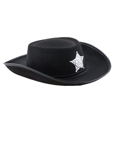 e-carnavalskleding-SYK Zwarte cowboyhoed Tom kinderen