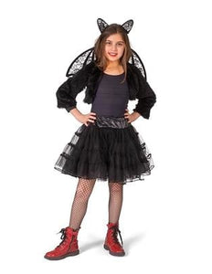 e-carnavalskleding-SYK Zwarte glitter petticoat Sterre kinderen