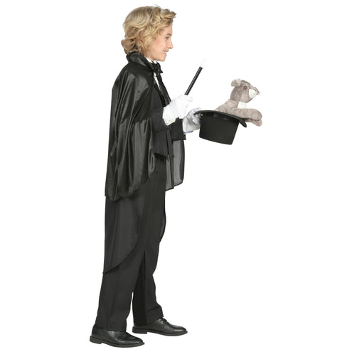 e-carnavalskleding-SYK Zwarte kindercape 60cm