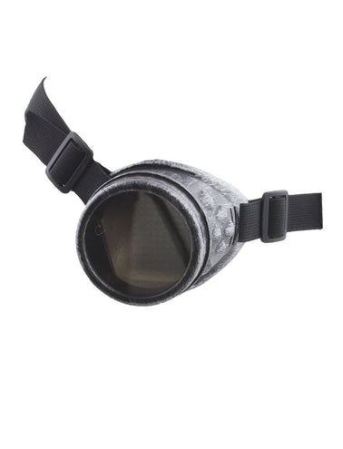 e-carnavalskleding-SYK Zwarte monocle steampunk bril