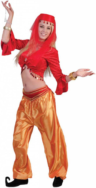 Funny Fashion Arabische topje haremdanseres dames