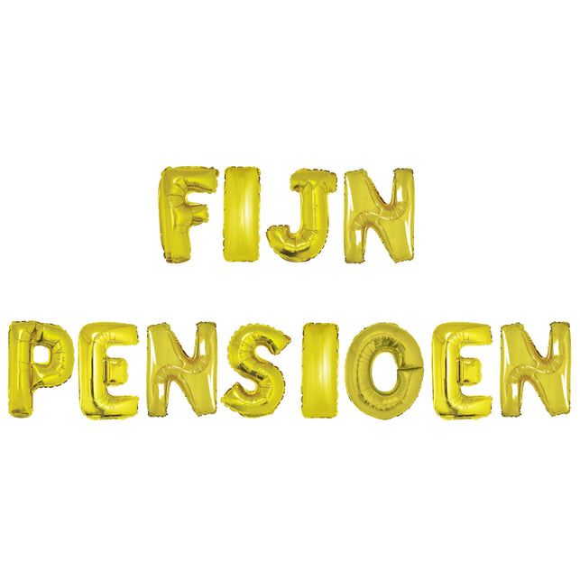 Funny Fashion Ballonnen set 16" Fijn pensioen