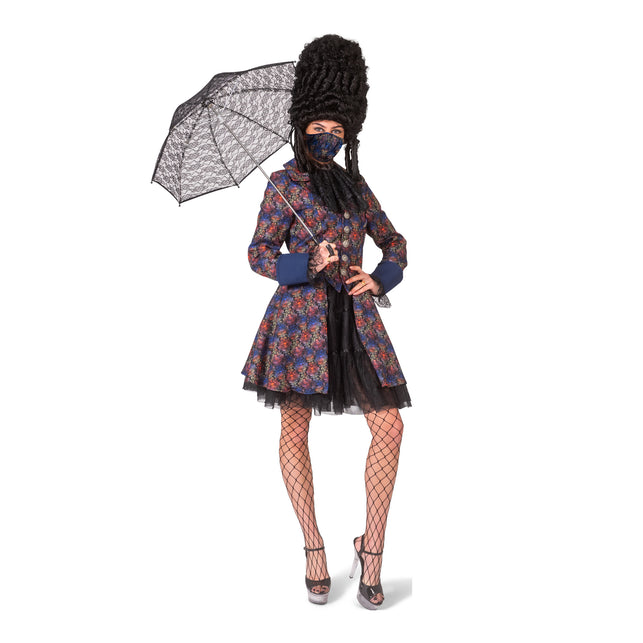 Funny Fashion Barokke jas kostuum Nienke