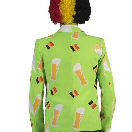 Funny Fashion Belgische frites verkleed jas