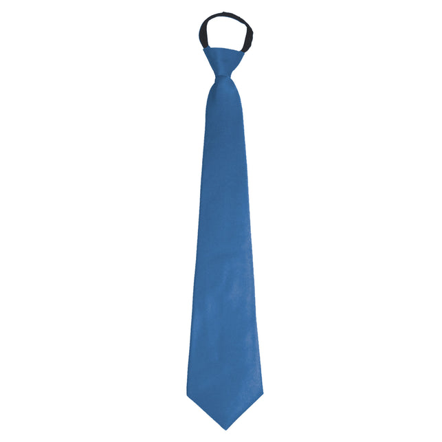 Funny Fashion Blauwe disco stropdas