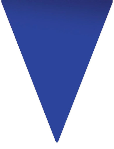 Funny Fashion Blauwe vlaggenlijn slinger 5mtr.